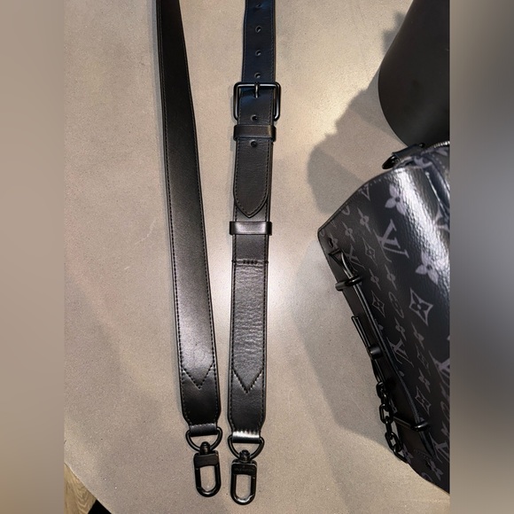 Louis Vuitton Steamer Messenger Bag Monogram Eclipse Canvas - Picture 9 of 14